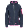 Trespass Mona Lisa - Active Fleece Hoodie - Dam - Navy Marl