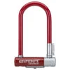 Kryptonite Bygellås - Kryptolok 2 Mini 7 - U-Lock 8,2x17,8 Cm - Merlot