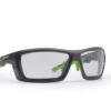 Demon Record DCHROM - Löpar- Och Cykelglasögon Med Fotokromatiska Linser - Svart/Grön