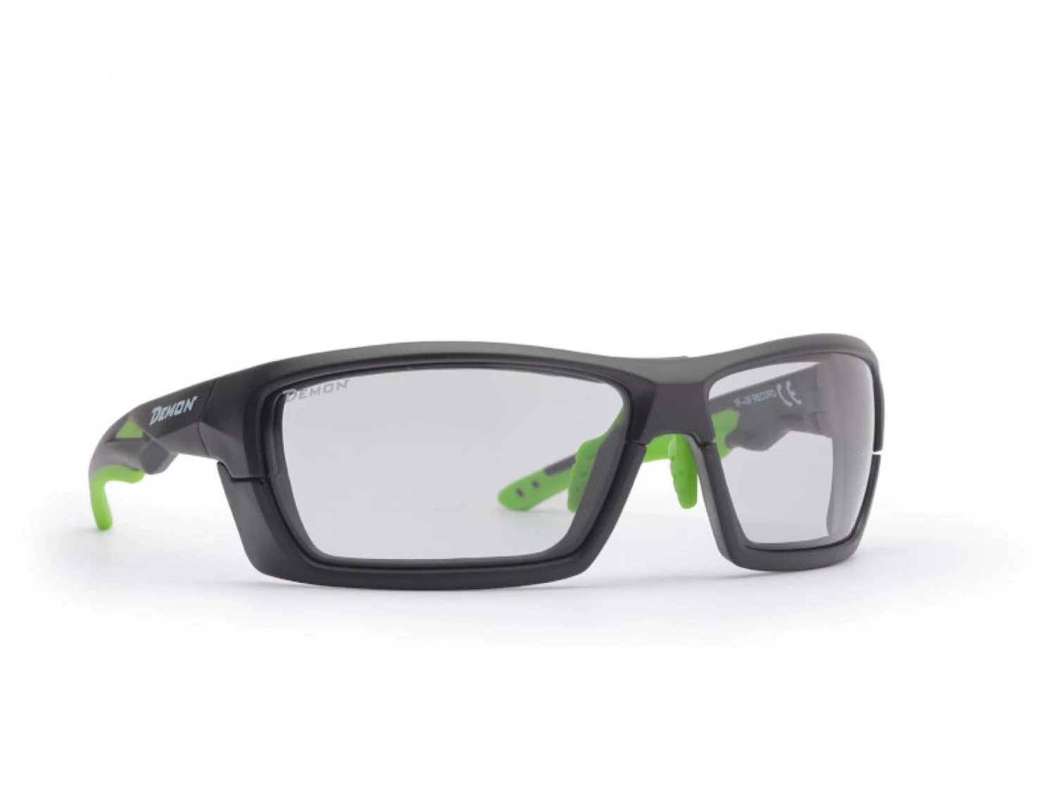 Demon Record DCHROM - Löpar- Och Cykelglasögon Med Fotokromatiska Linser - Svart/Grön 1 Demon Record DCHROM - Löpar- Och Cykelglasögon Med Fotokromatiska Linser - Svart/Grön