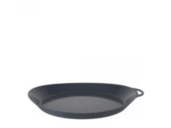 LifeVenture Ellipse Plastic Camping Plates - Lätt Tallrik - Gråsvart