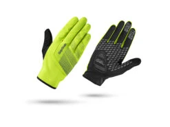 GripGrab Ride Vindtät Hi-Vis Glove 1067- Bike Handske - Neon Yellow