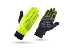 GripGrab Ride Vindtät Hi-Vis Winter 1068 - Bike Handske - Neon Yellow