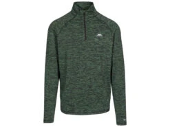 Trespass Gerry - Tröja Med Kort Dragkedja - Grön