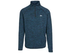 Trespass Gerry - Tröja Med Kort Dragkedja - Blå