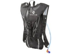 M-Wave Maastricht H2O - Cykelryggsäck - Med 2 Liters Dricksväska (vattenpåse) - Svart -