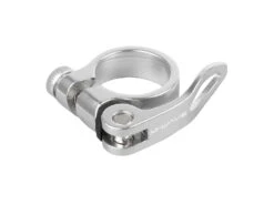 M-Wave Clampy QR - Sadelrörsklämma - Aluminium - Snabbkoppling - Silver