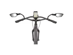 M-Wave Spy Space - Cykelspegel - För Styrmontering - Aluminiumklämma - Svart