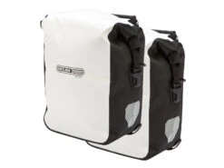 Ortlieb - Sport-Roller City - Vit/Svart 2 X 12,5 Liter