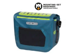 Ortlieb E-Glow - Väska Med Ljus - Monterad På Styret - 7 Liter