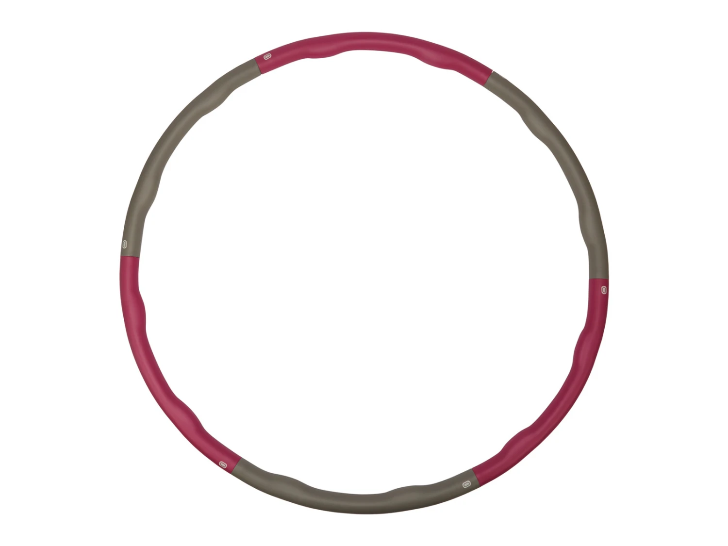 OnGear - Hulahop-ring - 1,2 Kg - Grå / Rosa 1 OnGear - Hulahop-ring - 1,2 Kg - Grå / Rosa