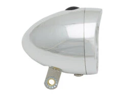 OXC Ultra Torch Retro - Cykellykta Fram Chrom - 3xLED - Batteri-modell