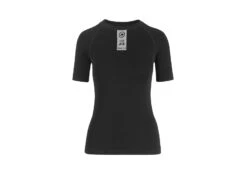 Assos Skinfoil Spring/Fall Base Layer - Svettundertröja - Korta ärmar - Svart