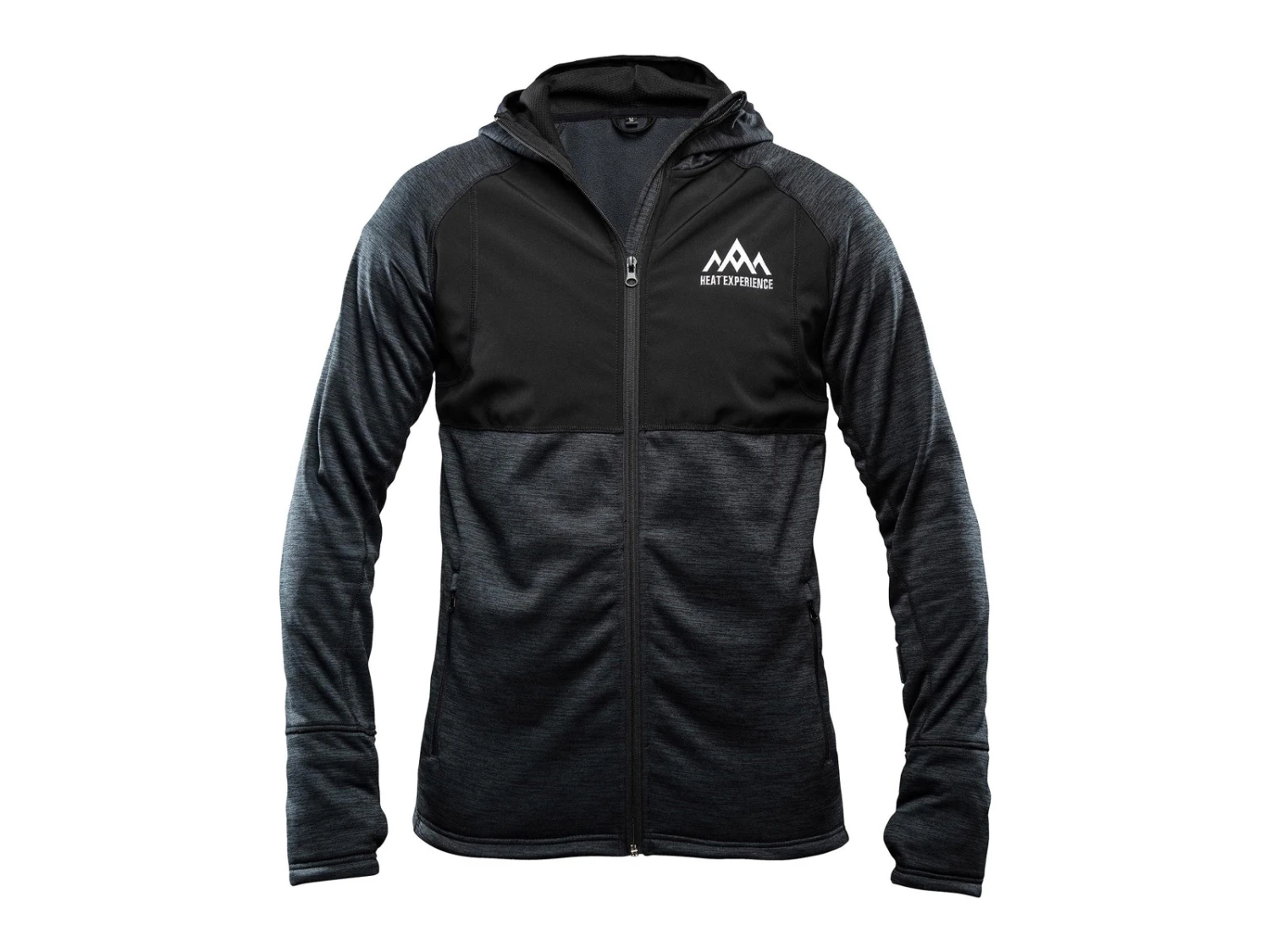 Heat Experience - Huvtröja Med Elvärme - Herr - Svart 1 Heat Experience - Huvtröja Med Elvärme - Herr - Svart