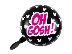 Seven - Minnie Mouse - Vintage Bell - Svart / Rosa - Storlek Ø80 Mm
