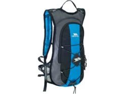 Trespass Mirror - Drickryggsäck - 15 Liter Inkl. 2 Liter Behållare - Svart/blå