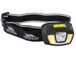 Trespass Blackout - Pannlampa - 250 Lumen LED - Svart