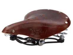Cykelsadel Brooks B66 Retro Läder Herr Brun
