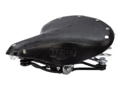 Brooks -B66S Retro - Sadel - Läder - Dam - Svart