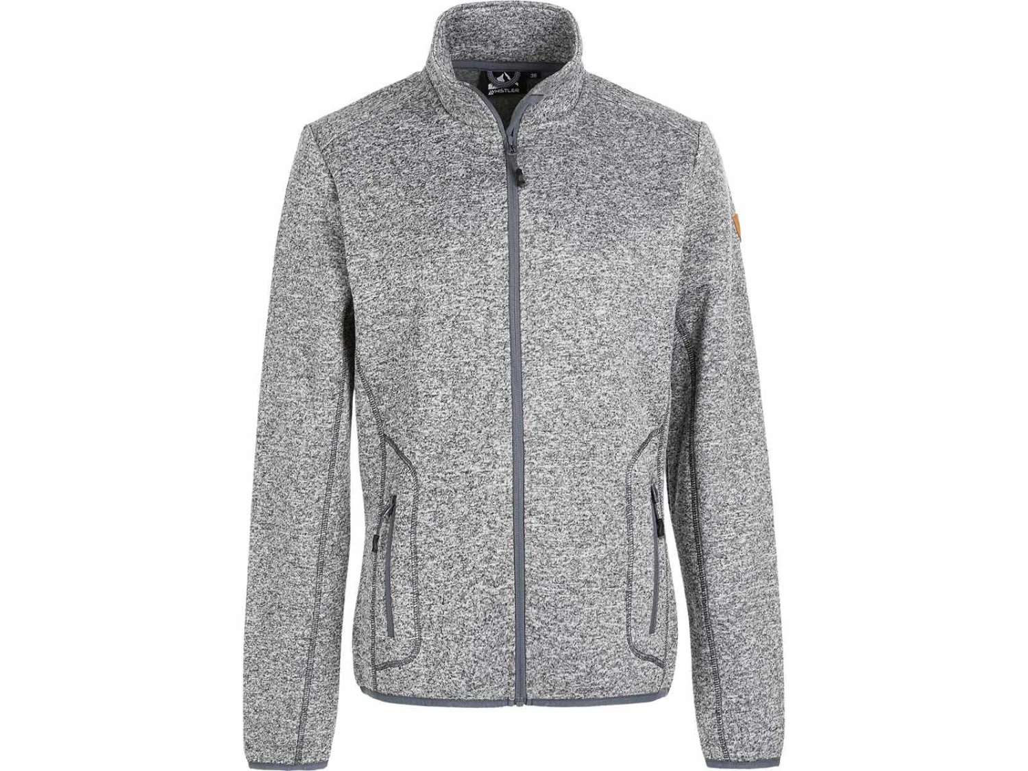 Whistler - Samani - Fleecejacka För Kvinnor - Ljusgrå Melange 1 Whistler - Samani - Fleecejacka För Kvinnor - Ljusgrå Melange
