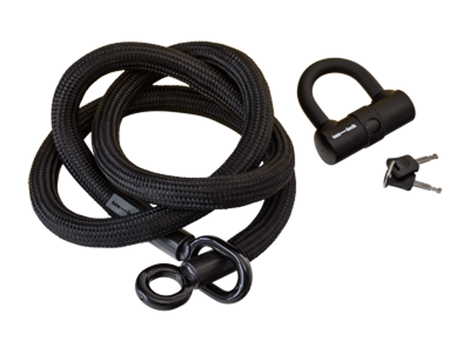 Texlock Eyelet U-LOCK - Cykellås - Textillås - 160 Cm. 1 Texlock Eyelet U-LOCK - Cykellås - Textillås - 160 Cm.