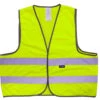 WOWOW Mesh Gilet - Reflekterande Väst För Vuxna - Neongul