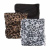 OXC - Halsedisse - 3 St. Förpackning - Polyester - En Storlek - Leopard
