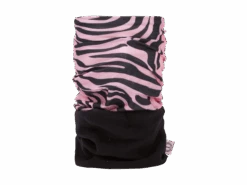 OXC - Halsedisse - 1 St. Förpackning - Polyester Med Fleece - One Size - Pink Zebra Snug