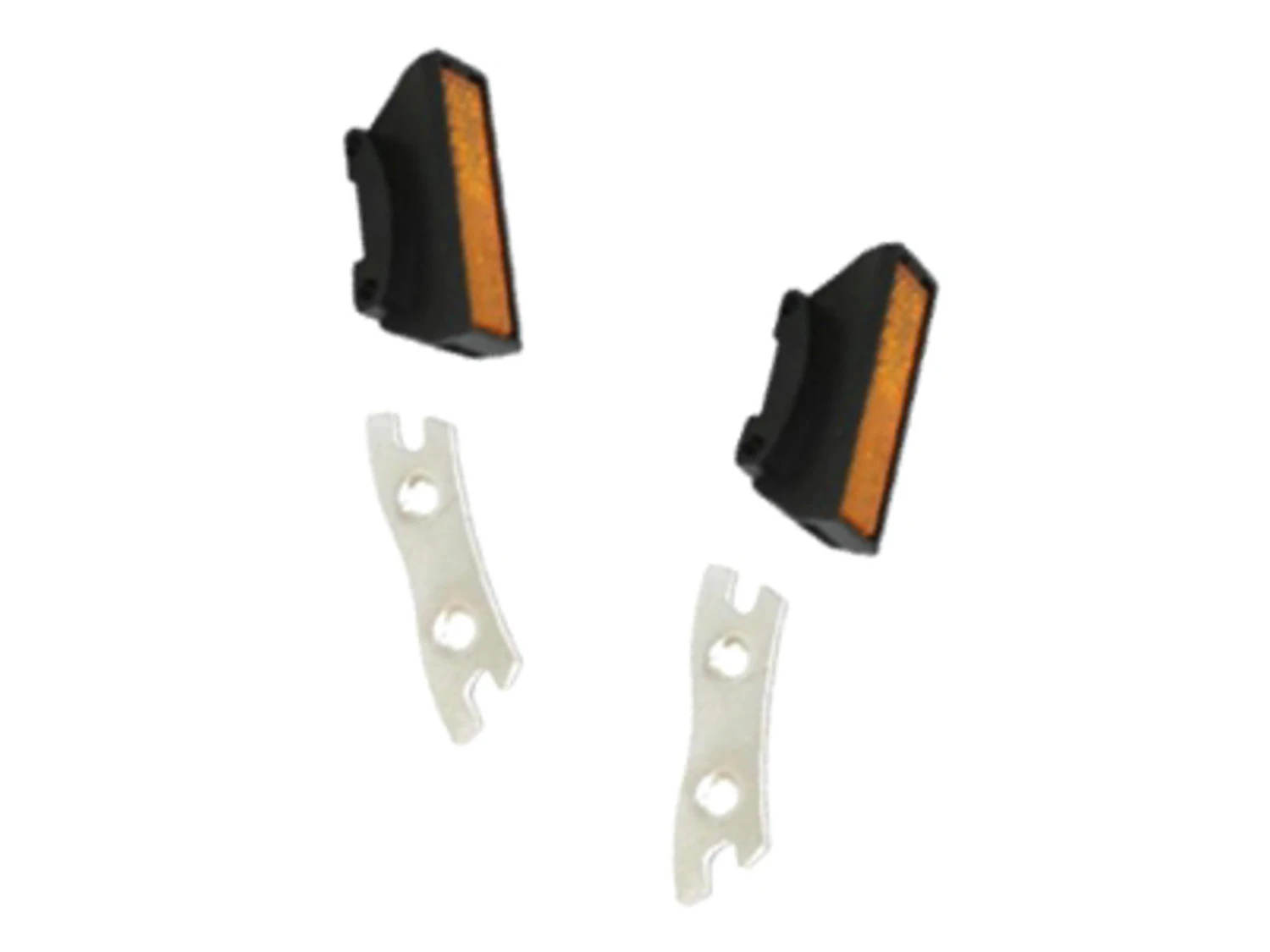 Shimano Reflexer - Till Shimano Pedal Modell PD-A530 - Set Med 2 St 1 Shimano Reflexer - Till Shimano Pedal Modell PD-A530 - Set Med 2 St