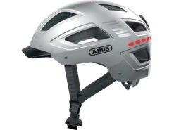 Abus Hyban 2.0 LED - Cykelhjälm - Signal Silver
