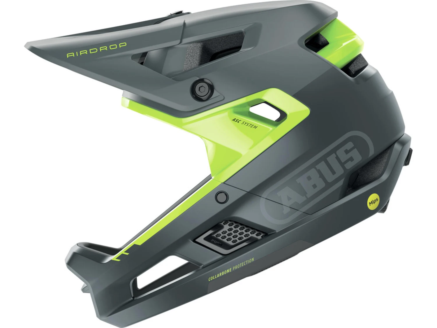 Abus AirDrop MIPS - Cykelhjälm - Betonggrå 1 Abus AirDrop MIPS - Cykelhjälm - Betonggrå