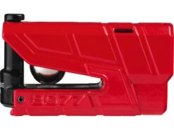 Abus Granit™ Detecto XPlus™ 8077 - Elektroniskt Larmlås - 100dB Larm - Röd - Inkl. Väska