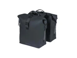Basil Soho Nordlicht - Dubbel Cykelväska För Bagagehållare - 41 Liter - Svart