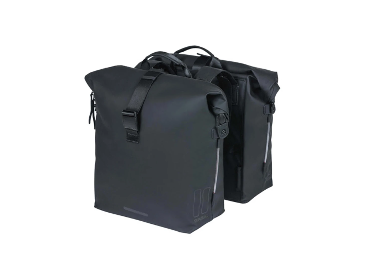 Basil Soho Nordlicht - Dubbel Cykelväska För Bagagehållare - 41 Liter - Svart 1 Basil Soho Nordlicht - Dubbel Cykelväska För Bagagehållare - 41 Liter - Svart