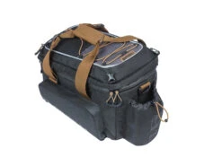 Basil Miles XL - Cykelväska För Bagagebärare - 9-36 Liter - Mörkgrå