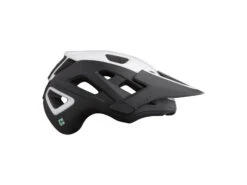 Lazer Jackal KinetiCore - Cykelhjälm MTB - Matt Vit / Svart