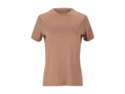 Endurance Maje Melange - T-shirt Med Korta ärmar - Dam - Beige
