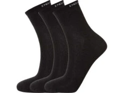 Endurance Alcudia Bamboo Quarter - Löparstrumpor - 3 -pack - Svart