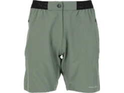 Endurance Macbeth - Hyperstretch Shorts - Dam - Desert Green