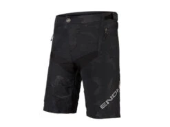 Endura MT500JR - MTB Cykelshorts För Barn - Foder Med Dyna - Svart Kamouflage