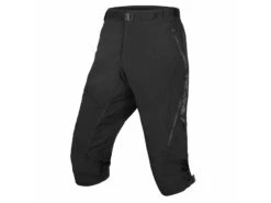 Endura Hummvee - 3/4 MTB Cykelshorts - Foder Med Dyna - Svart