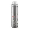 Elite Ice Fly - Dricksflaska - 650ml - 100% Biologiskt Nedbrytbar - Grå Med Röd Logotyp