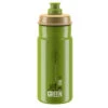 Elite Jet Green - Dricksflaska - 550ml - 100% Biologiskt Nedbrytbar - Oliv/brun