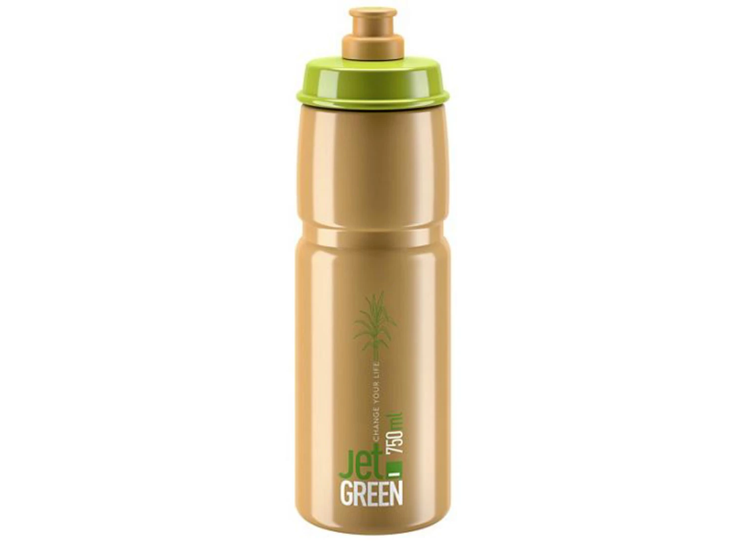 Elite Jet Green - Dricksflaska - 750ml - 100% Biologiskt Nedbrytbar - Brun/grön 1 Elite Jet Green - Dricksflaska - 750ml - 100% Biologiskt Nedbrytbar - Brun/grön