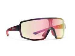 Demon Performance DCHROM - Cykel- Och Löparglasögon - Med Fotokromatisk Lins - Svart / Röd