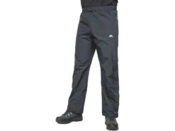 Trespass Purnell - Fodrade Regnbyxor - Svarta