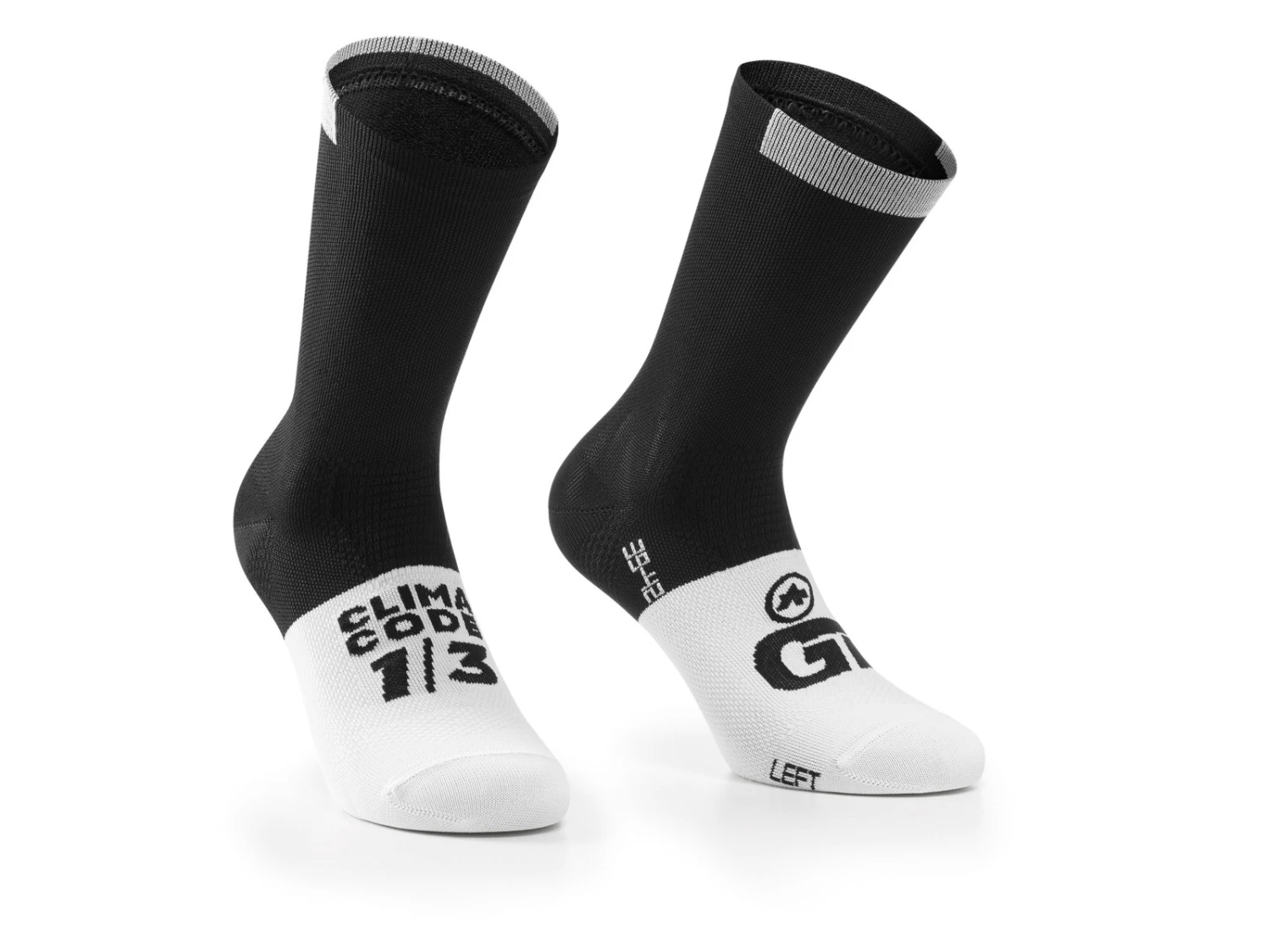 Assos GT C2 - Cykelstrumpor - Svart 1 Assos GT C2 - Cykelstrumpor - Svart