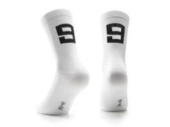 Assos Poker - Cykelstrumpor Nr. 9 - Vit