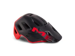 MET Roam Mips - MTB Cykelhjälm - Matt Svart / Röd