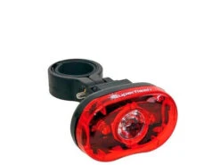 Cykellykta Smart Superflash Röd Med Batteri - Testvinnare
